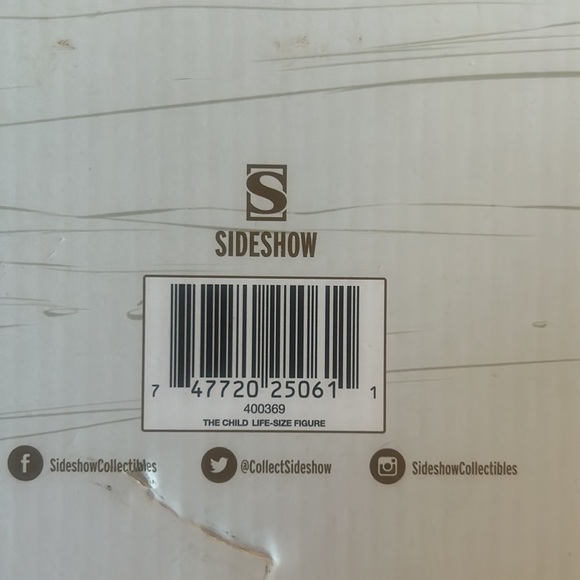 Star Wars The Child Figure The Mandalorian 1:1 scale SIDESHOW collectibles - Picture 2 of 15